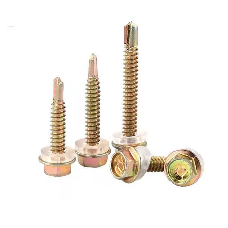 Galvanized Hex Head Tapered Screws