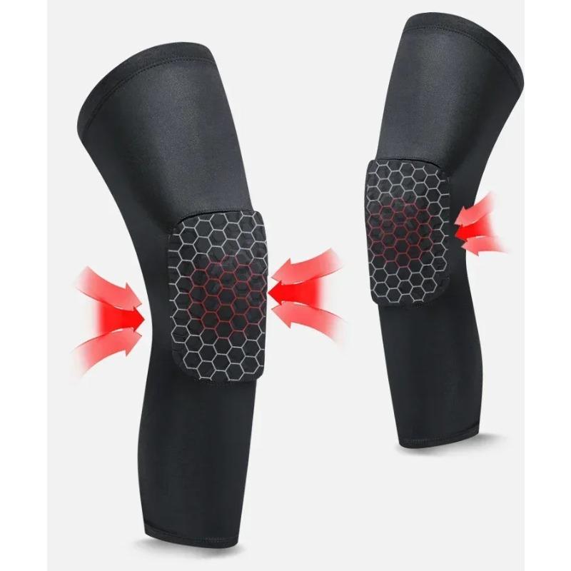 Basketball Volleyball Knee Pads Honeycomb Foam Support Compression Leg Sleeve Knee Brace Support Sport Kneepad Fitness Equipmet
