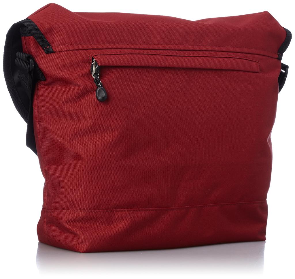 Dickies Messenger Bag, Shoulder Strap with Buckle, Large, 12-6600, Red