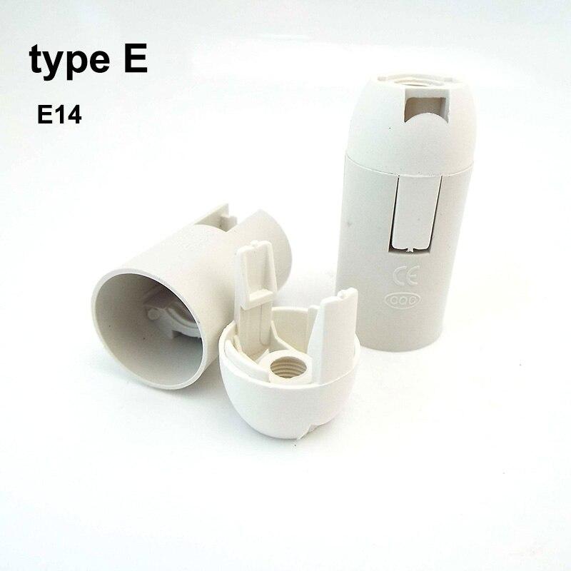 220V 110v E14 E27 M10 Socket Led Light Bulb Lamp Base Cap Head Power Holder Electric Pendant Screw Lamp Shade Converter