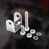 Biqing 2 Piece Work Light Mounting Stay, Bike Stay, Universal Fog Lamp Mount Stay,