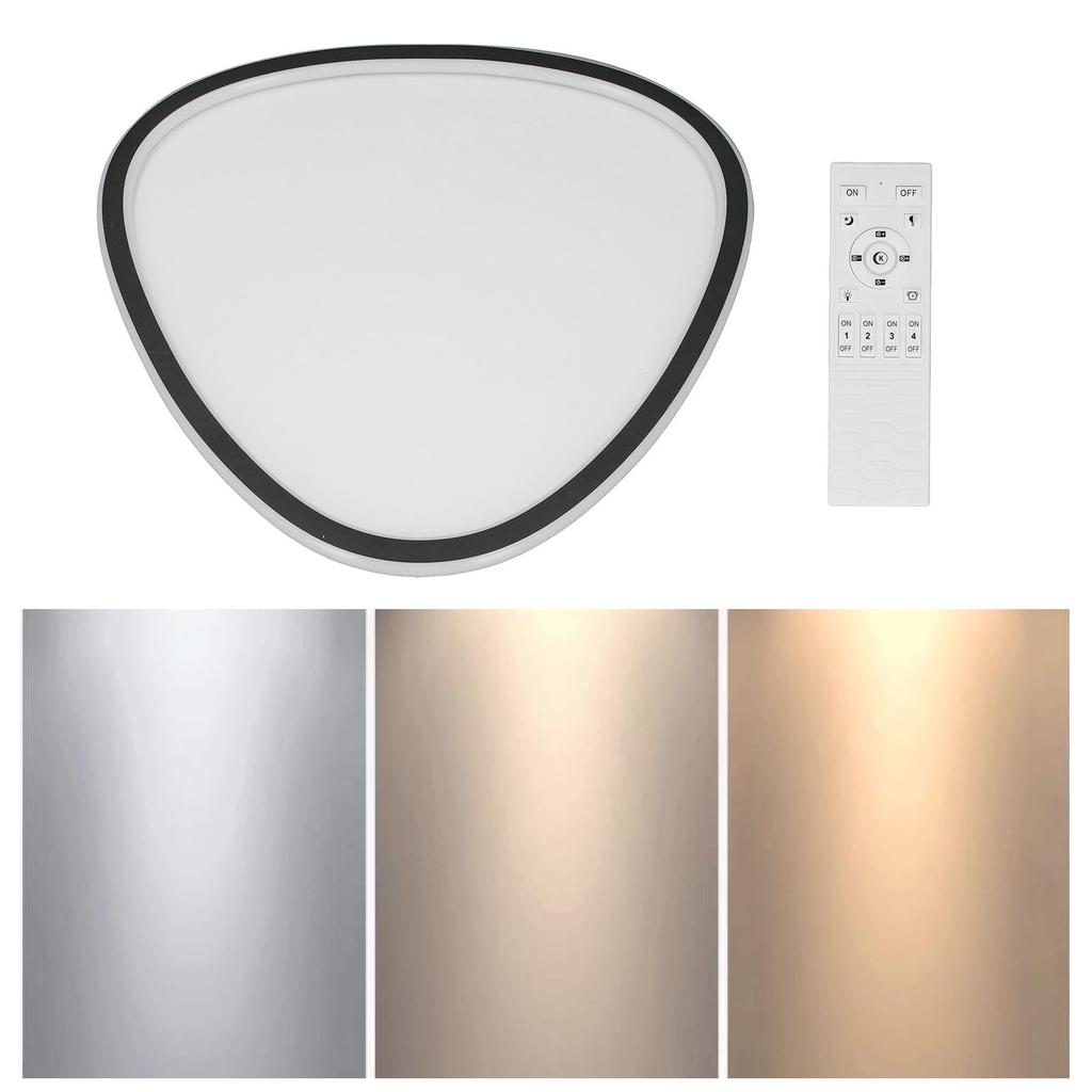 LED Ceiling Light Modern Dimmable Flush Mount LED Ceiling Light for Living Room Kitchen
