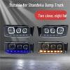 Tri-Lens LED Headlight for Howo TX/Shacman G5S/TGA Dump Truck - Super Bright