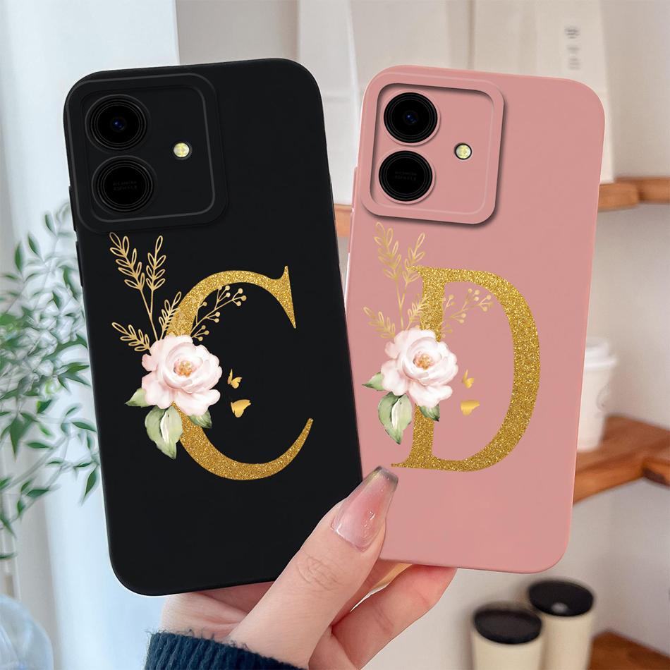 For Honor Play 10 10A 10T Case For Honor Play10 Elegant Rose Letters Soft Back Cover Camera Protection High Quality Phone Cases