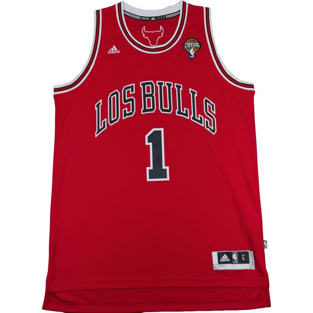 Adidas X NBA Chicago Bulls Swingman Fan Edition Derrick Rose Casual Soft Comfortable Skin-Friendly Basketball Jersey Unisex jersey Red Y58000