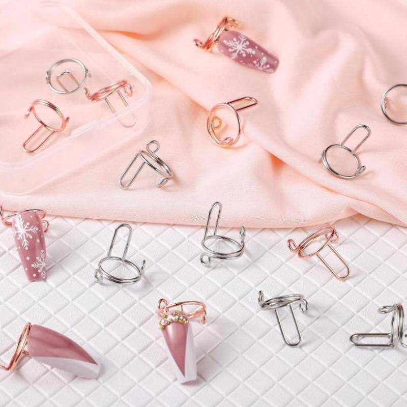 Reusable Thin Nail Rings For Women Daily Fingertip Decoration Protective Cover Trendy Ring Jewelry Gift To Girlfriend Manicure