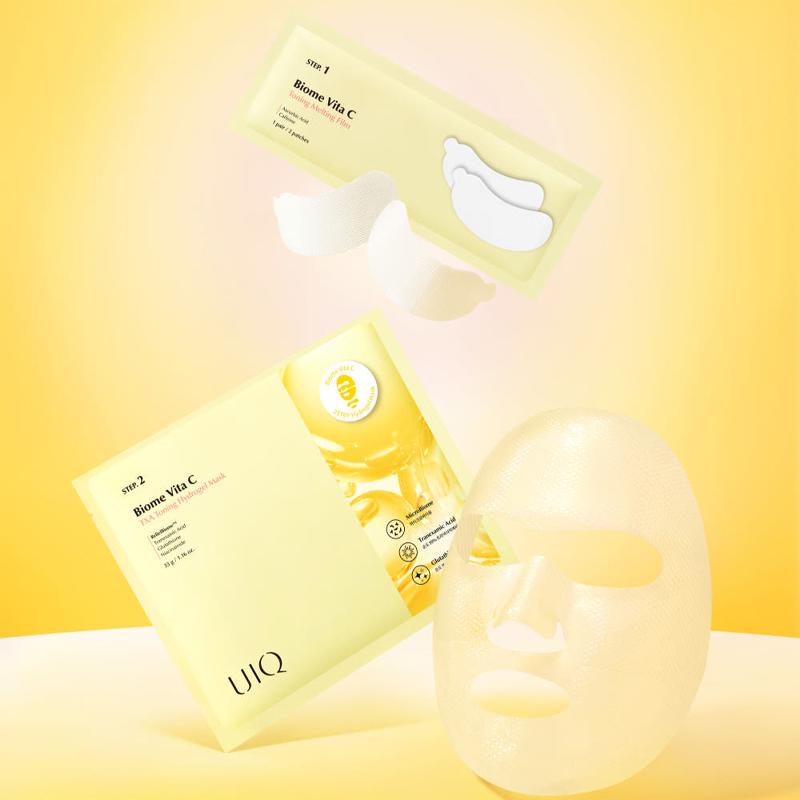 [UIQ] Biome Vita C 2STEP Hydrogel Mask 33g*5EA
