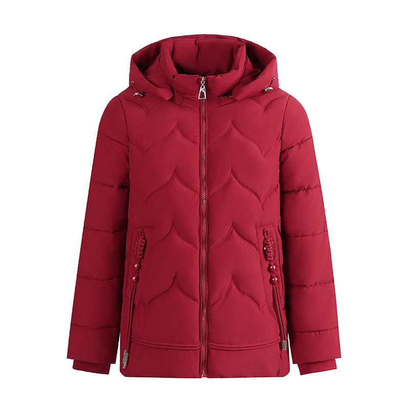 Down Cotton Jacket Short Women's 2025 New Winter Jacket Fashionable Loose and Thickened Hooded Padded Jacket