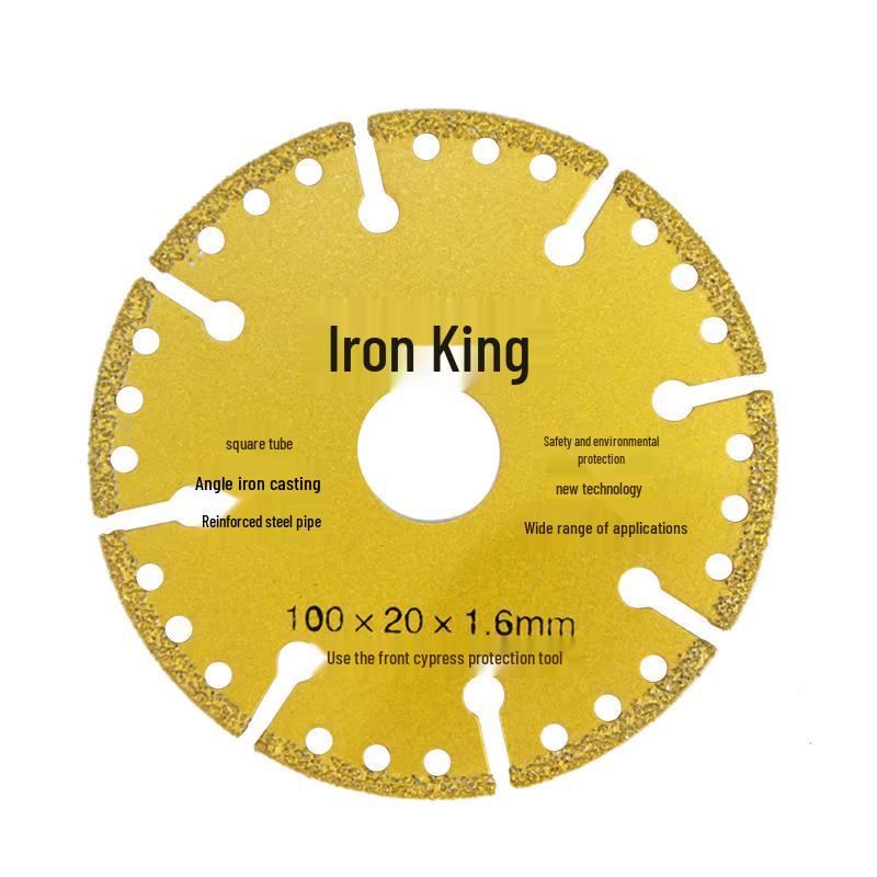 Diamond Sharp Angle Grinder Saw Blade for Metal, Stainless Steel, Iron & Cast Iron Cutting