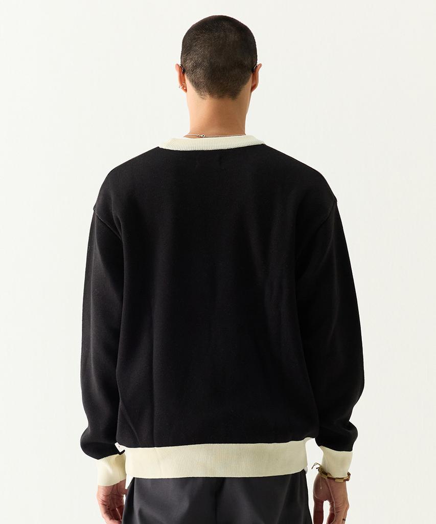 PRO-SPECS Logo Crewneck Knit Blak
