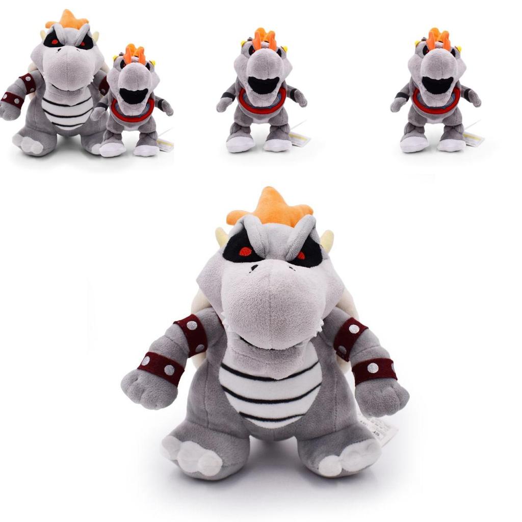 Super Mario Bones Fire Dragon Plush Toy High Quality And Exquisite Workmanship