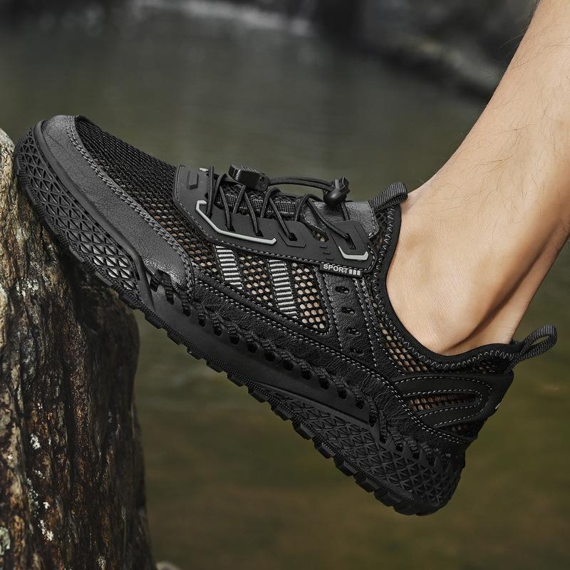 Creek Shoes Men's Summer Outdoor Hiking Non-slip Leisure Sports Wading Beach Sandals Men's 2025 New