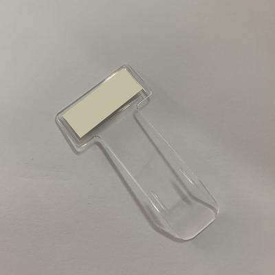 5 Stück Klarsicht Plastik Auto Styling Parkscheinhalter Auto Befestigung Kartenhalter Montage Befestigung Organizer Windschutzscheibenaufkleber