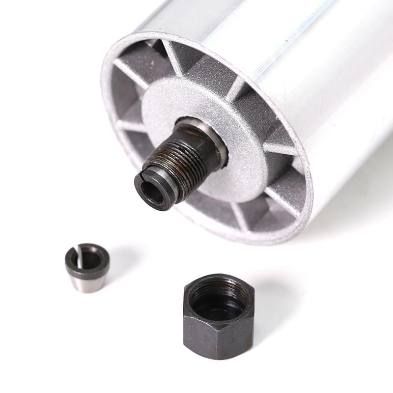 1 Set Parti per Fresatrice Elettrica 6Mm 6.35Mm 8Mm Mandrino a Pinza Macchina per Incisione Rifilatura Con Dado Adattatore per Punte da Router