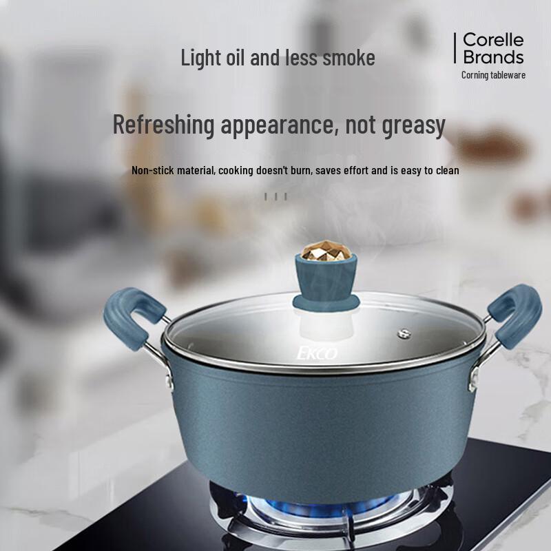 VISIONS Corning EKCO Blue Cookware 3-Piece Set