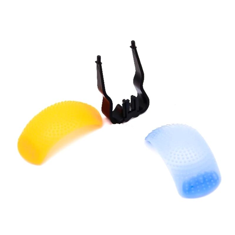 4 in 1 Pop-Up Flash Diffuser Cover Photo Shooting Tent Light Cube Diffuser SoftBox with Mounting Bracket for E-400 E-410