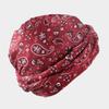 Men Women Paisley Print Headscarf Pirate Hat Outdoor Sport Cycling Bandana Sweat Absorbant Muslim Turban Bohe Style Head Wrap