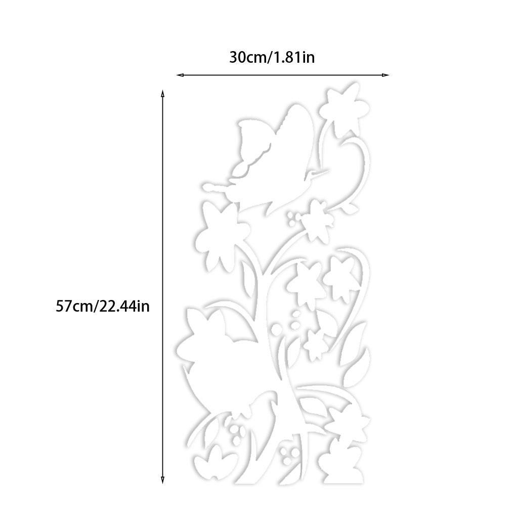 Flower Fridge Sticker Wall Decoration Removable DIY Mural Wallpaper Art Waterproof Household Refrigerator Decors Decal