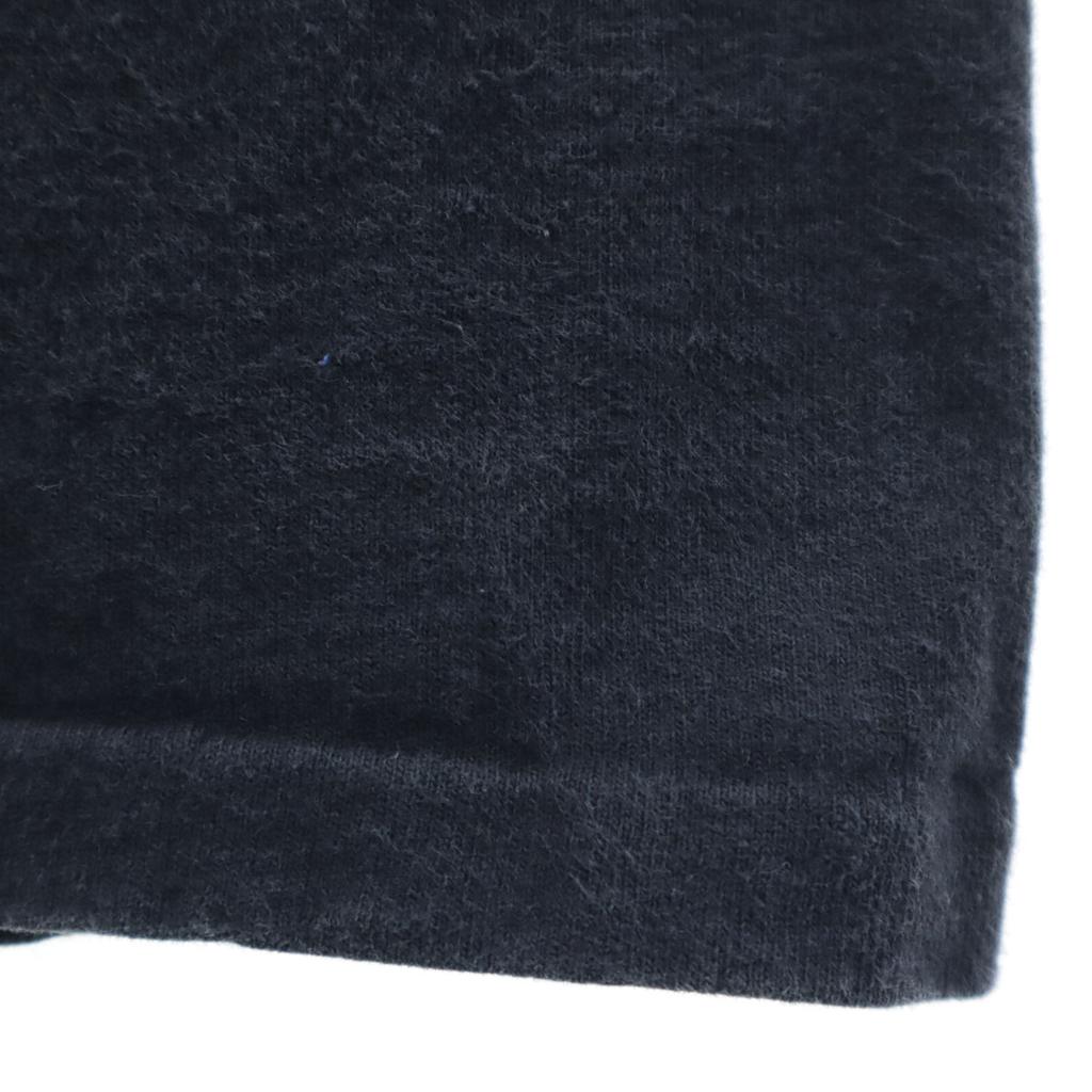 JIMMY'Z 90s Old USA Made Long Sleeve One Point Mock Neck T-shirt M Black Men's Used