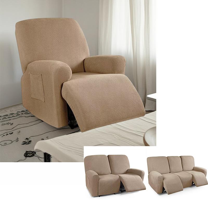 Recliner Sofa Cover for Living Room Ralax Cover Jacquard Covers Stretch Spandex Couch Slipcovers Non Slip Armchair Slipcovers