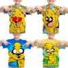 Camiseta Mikecrack para Niños Niñas Niños Camiseta de Dibujos Animados Kawaii Verano Manga Corta Camiseta Anime Compadretes Camisetas Ropa Infantil
