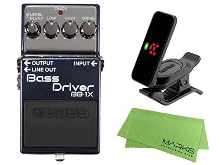 

BOSS Bass Driver KORG Pitchclip 2 Marks Original Cross Set - BB-1X + PC-2 +