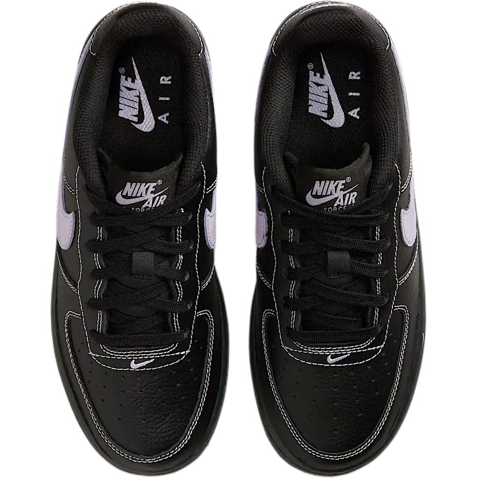 Nike Air Force 1 LV8 4 GS Black Hydrangeas Kids Sneakers HJ4563-001
