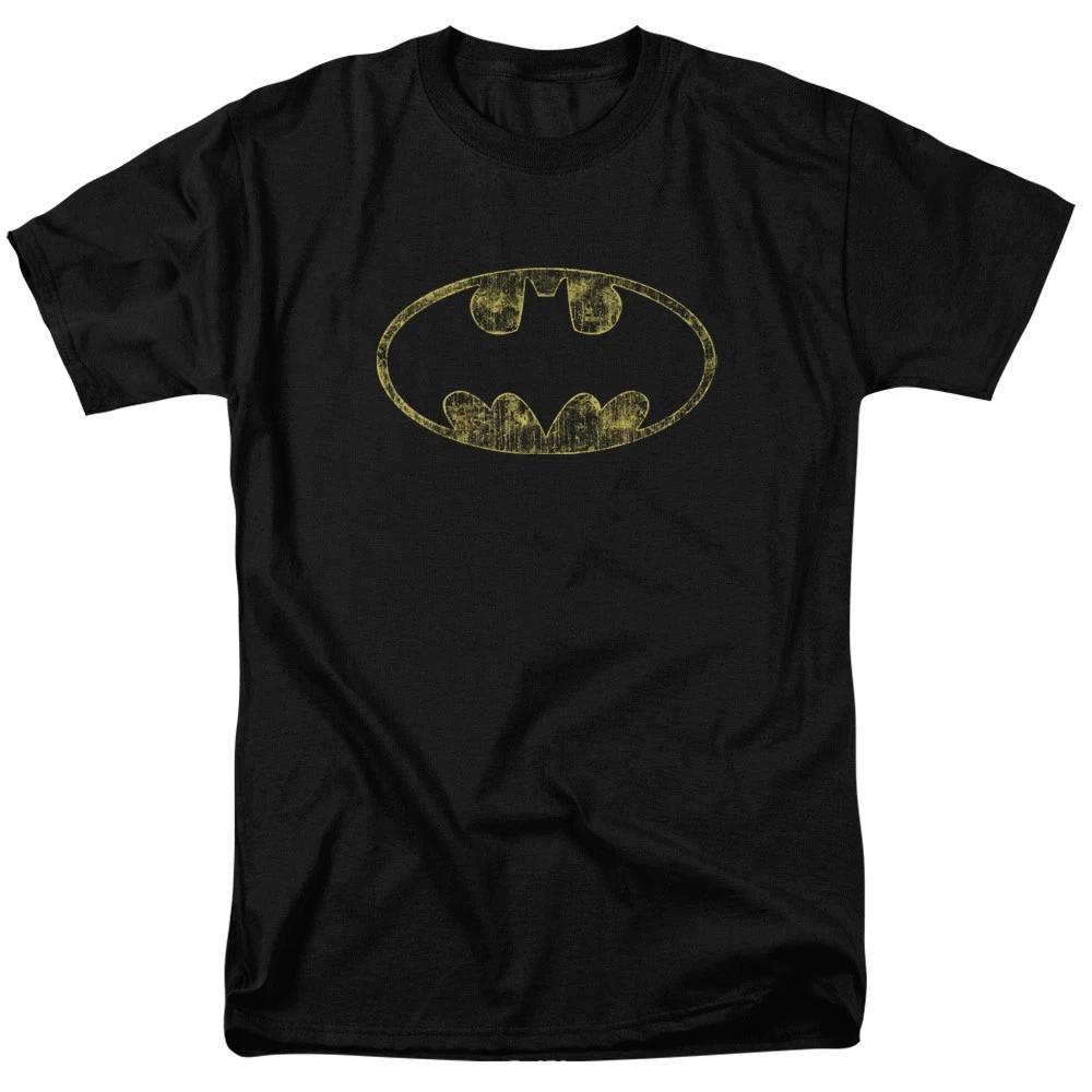 Batman Tattered Logo DC Comics Licensed Children s T-shirt 150