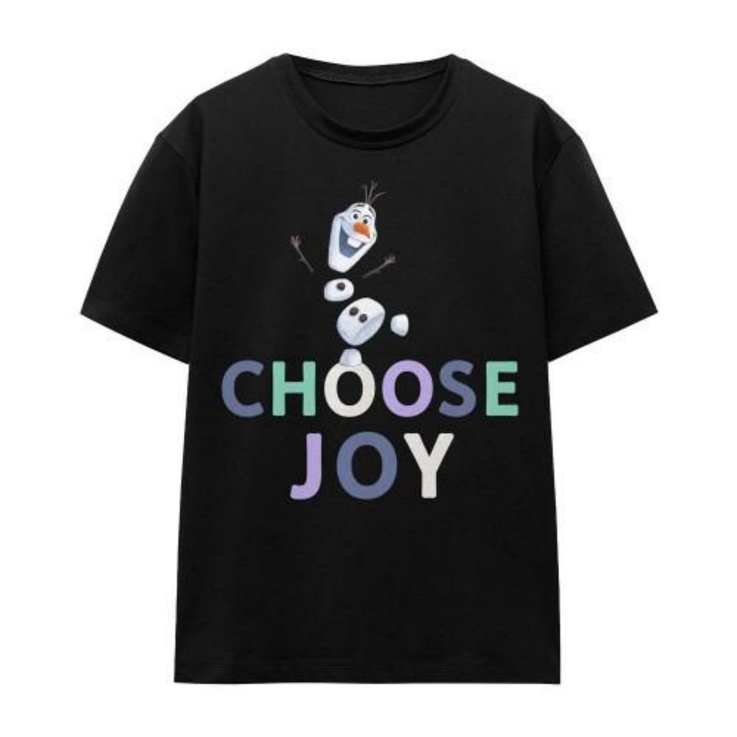 frozen Unisex Adult Choose Joy Olaf T-Shirt XXXXL