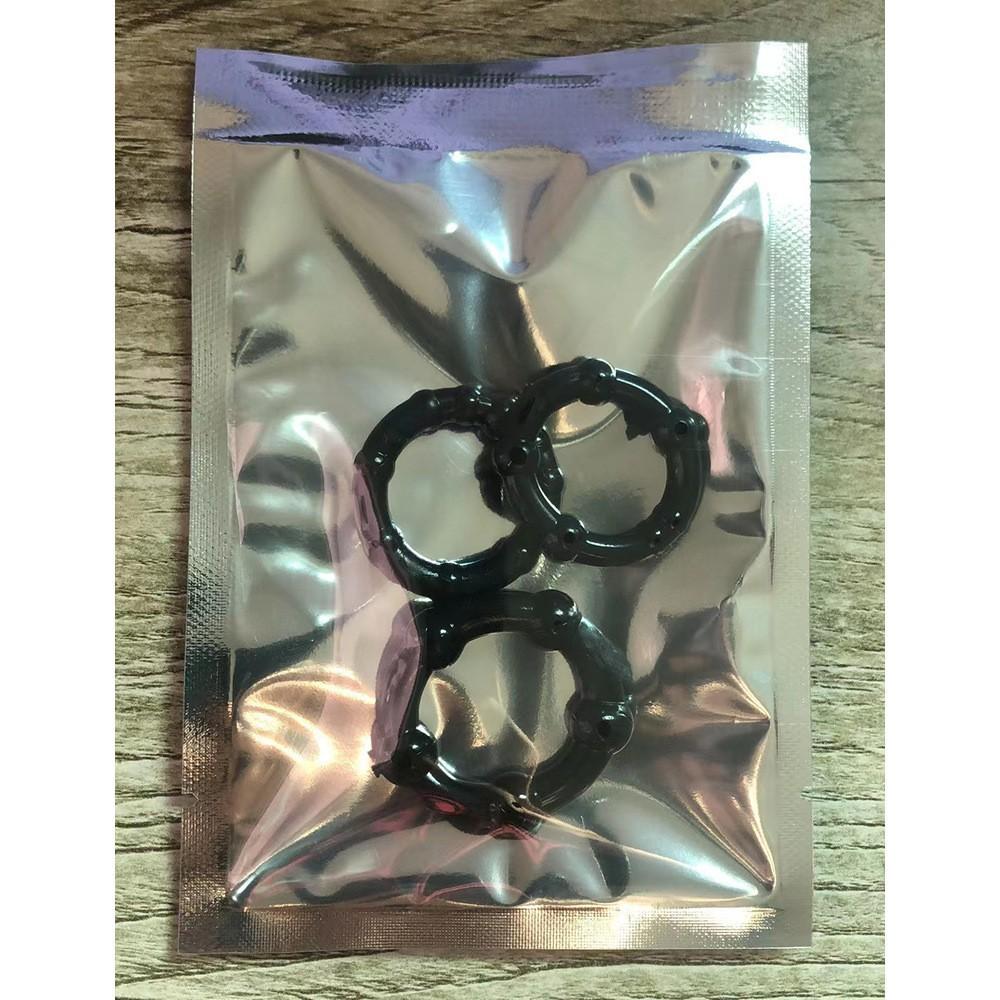 3Pcs Adult Products Tricolor Penis Ring Locking Essence Ring for Men Delay Sex Ring