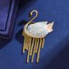 Senior brosjer blomst blad brosje pins for kvinner dress anheng mote brosjer smykker