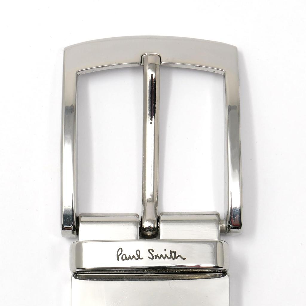 Paul Smith Reversible Leather Belt Simple Includes Care M1A 4437 Men's Set, Design, Cloth, (Type B)