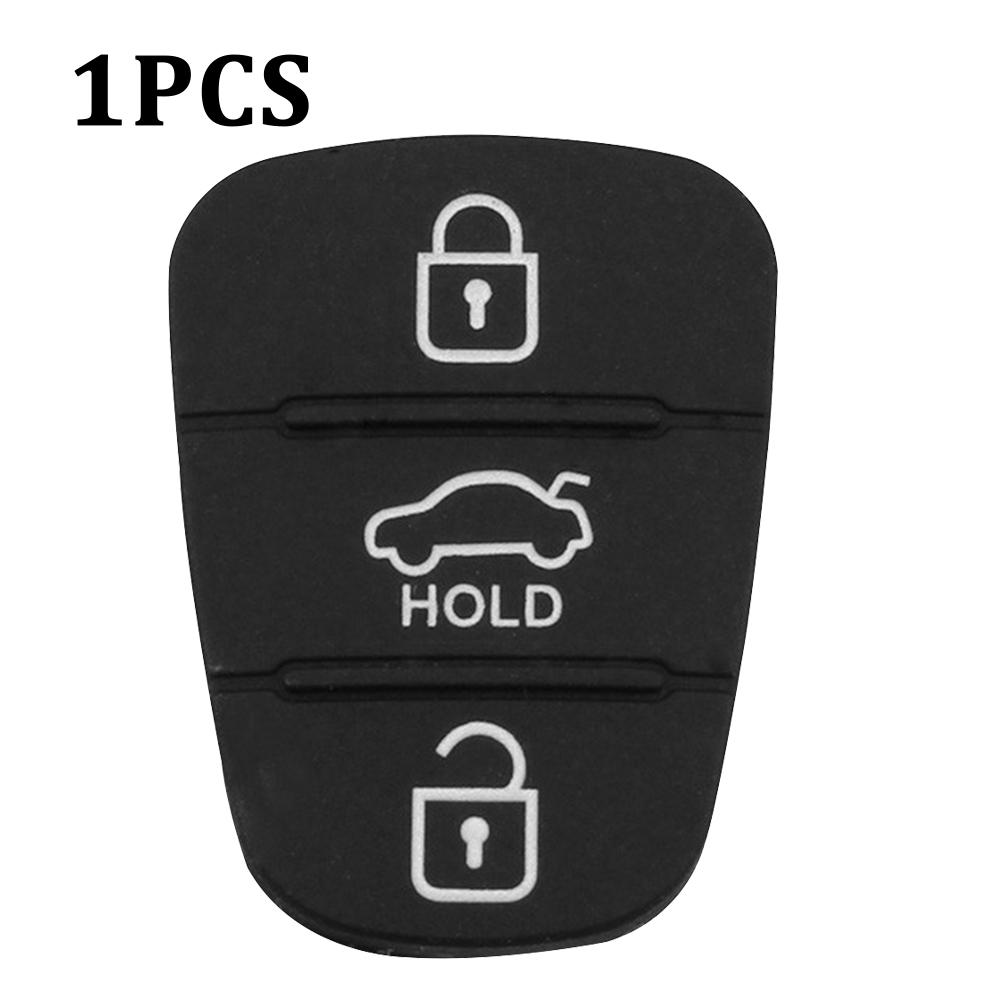

1/2PCS Replacement 3 Buttons Remote Key Fob Case Rubber Pad For Hyundai I10 I20 I30 IX35 Kia K2 K5 Rio Sportage Flip Key Parts