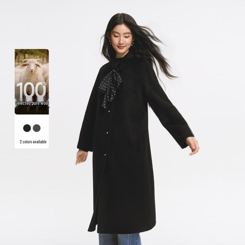 Women's 100% Wool Overcoat