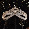 Baroque Style Wedding Crystal Crown Gorgeous Design Queen Crown Bridal Tiara  Bridal Accessories