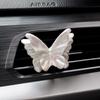 Car Air Vent Fragrance Diffuser, High-End Camellia Butterfly Aroma Stone, Car Interior Decoration Diffuser