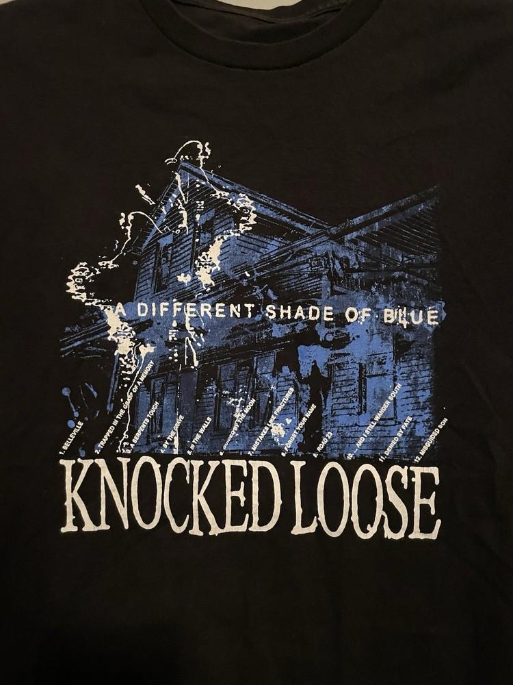 

Knocked Loose A Different Shade Of Blue Band Unisex All size S-5XL AD202 Unisex T-Shirt M
