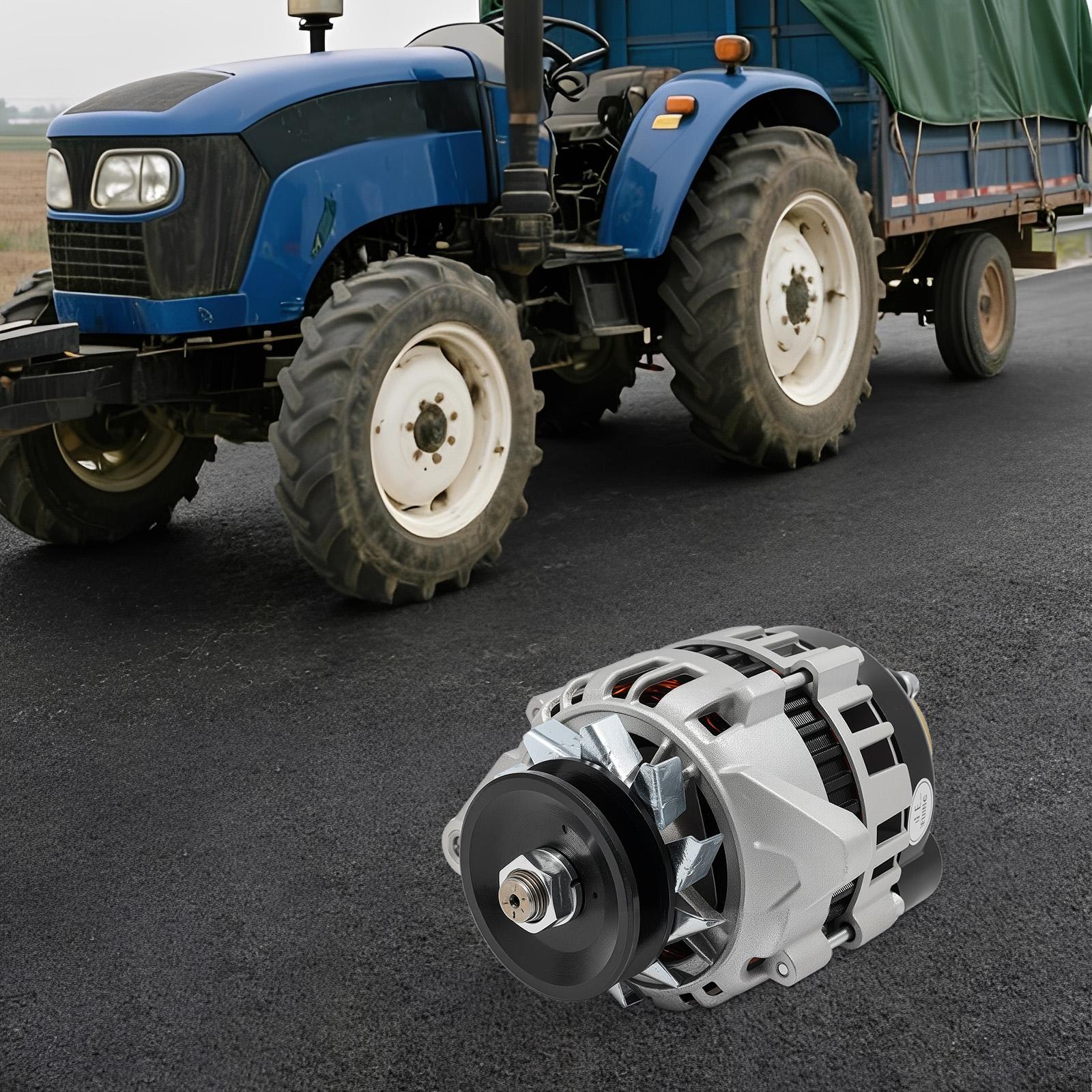 2KW 12V DC Permanent Magnet Generator, High Power Two Wheel Design, Silver Efficient Power Generator, 4500RPM High Speed Output 12V серебряный