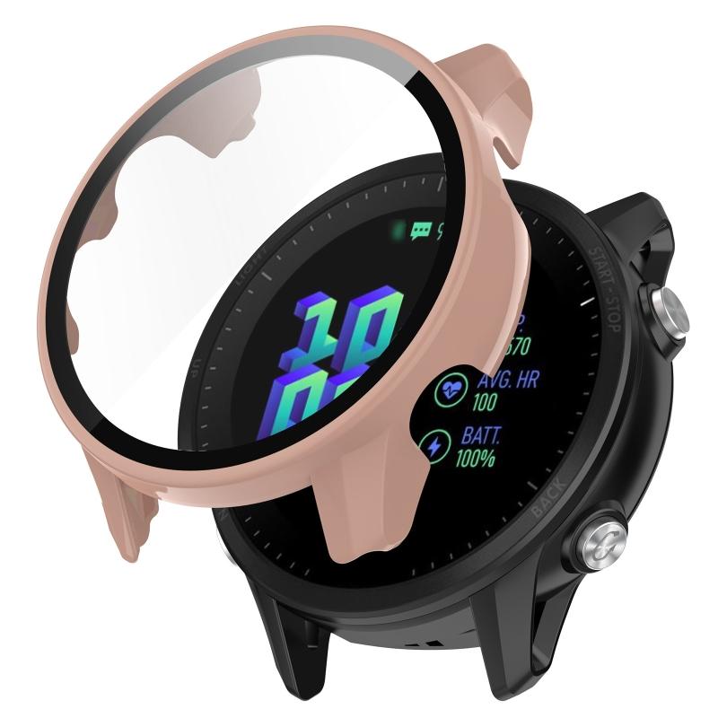 Protective for Case & Film for GarminForerunner 955 Scratch-Resistant Frame Flexible Film Wear Resistant for Shell