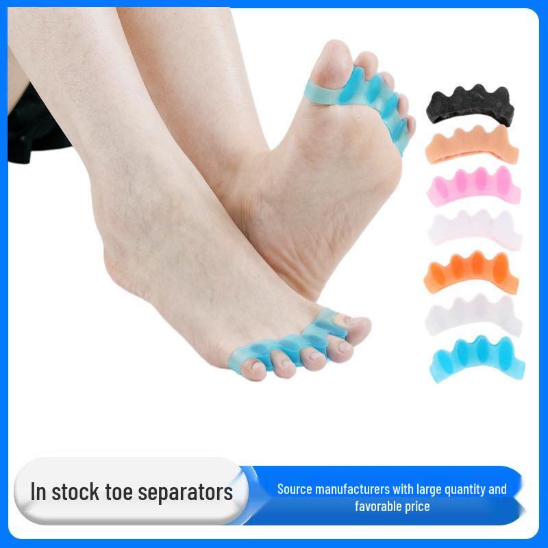 

Adult and Children Hallux Valgus Toe Separator for Overlapping Toes Children Black