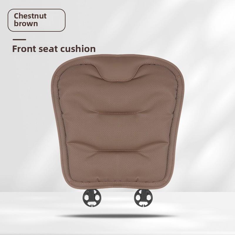 Universal Nappa Leather Car Seat Cover Four Season Auto Breathable Comfortable Perforated Cushions Seat Covers Car Seats Cover