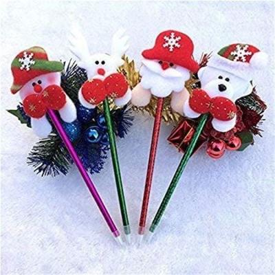 DECORATIVE BUCKETS: Christmas Gifts |Christmas Gifts for Kids |Santa Claus Candy PENS |Christmas Gifts for Children,Santa Toys (XMAS 3 PENS ONLY)