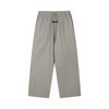 24SS New FOG Main Line Solid Color Nylon Drawstring Trousers Straight Casual Wide-leg Trousers Men and Women of the Same High Street Autumn