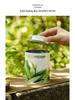 Fresh Green Tea Gift Box: Longjing, Biluochun, Gyokuro Varieties with Towel