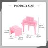 Dollhouse Piano Dolls House Furniture Ornament Home Decor Scenery Supplies Keyboard Toy Mini Upright