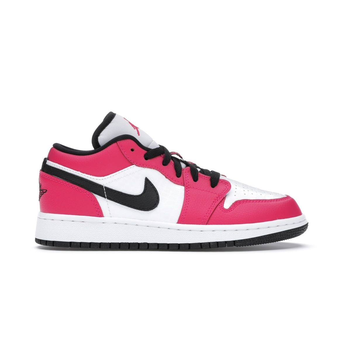 

Кроссовки Air Jordan 1 Low GS Rush Pink Kids Rush-Pink-White-Black 554723-600