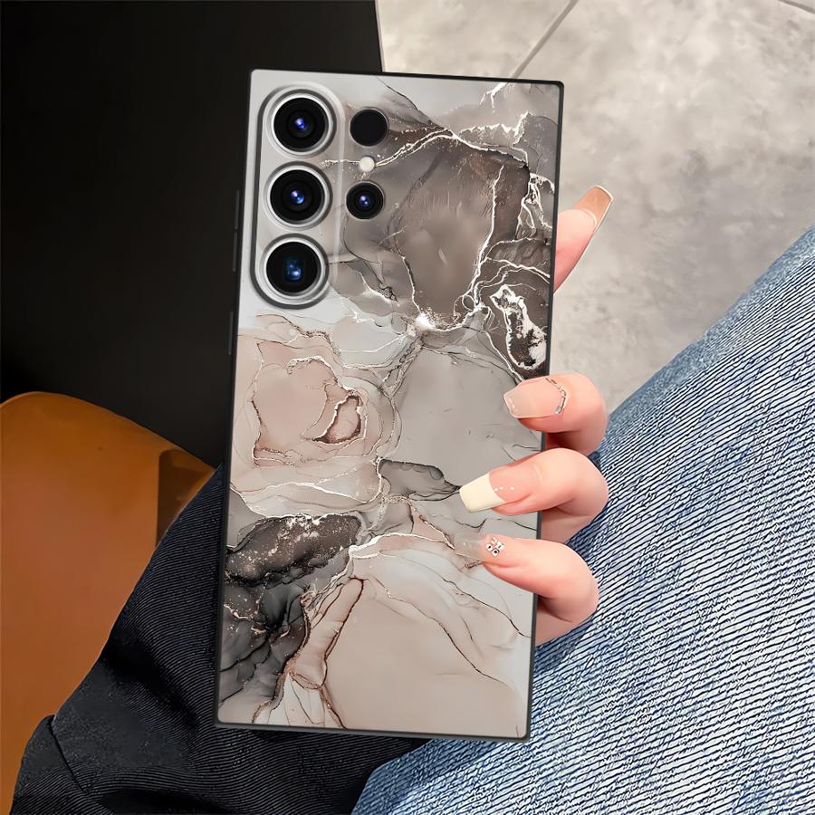 Pouzdro pro Samsung Galaxy S26 Ultra S23 Note 20 8 9 10 S25 Plus S21 FE S20 Ultra S10 S9 S24 Funda Kryt na telefon Minimalistický vzor