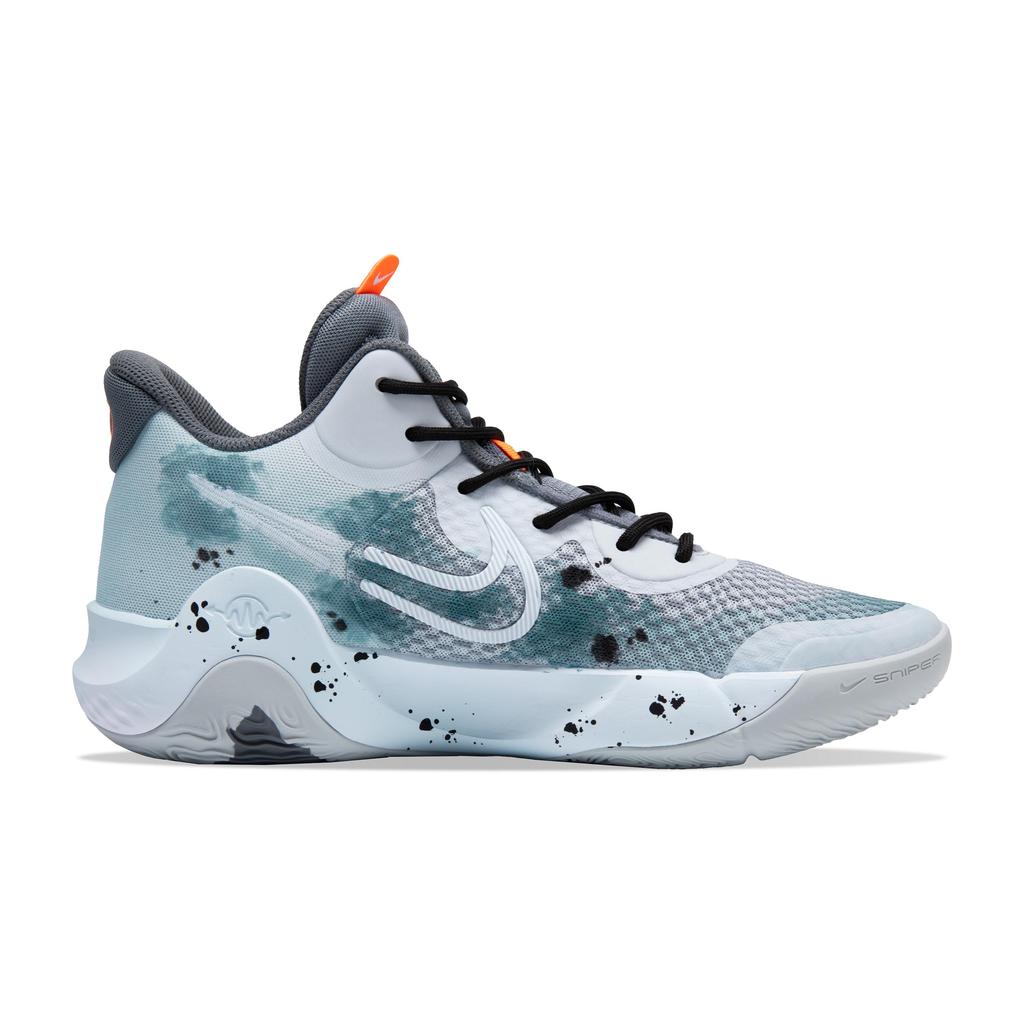 Nike KD Trey 5 IX Fighting The Holy Sun Slip Resistant Abrasion Resistant Mid Top Basketball Shoes Unisex Cyan Black CW3402-011(Team348-)