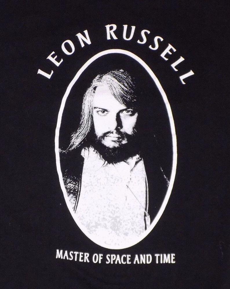 

Leon Russell Master Of Space and Time Black Men All size Tee Shirt Unisex T-Shirt L