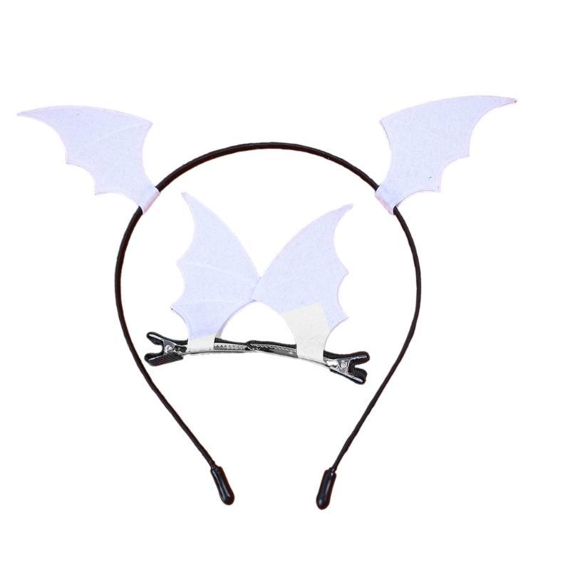 3Pcs Delicate Devil Horns Headwear Set for Kids and Adults Halloween Party